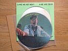 DEVO Are We Not Men? Virgin Picture Disc vinyl LP flexi, letter BRIAN ENO NEW