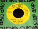THE ZOMBIES Time Of The Season 45 Rare Double A-Sided Yellow Date PROMO Psych NM