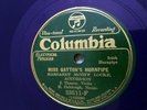 IRISH 78rpm Margaret McNiff Locke - Miss Gayton's Hornpipe COLUMBIA BLUE WAX E