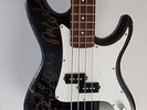 Sex Pistols Fully Hand Signed Autographed Bass Guitar - Punk Rotten