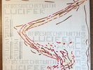 Sun Ra A FIRESIDE CHAT WITH LUCIFER OG LP hand painted Nuclear War Saturn