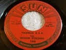 RARE ROCKABILLY 45 THE ROCKIN STOCKINS YULEVILLE USA SUN 1960 ORIGINAL RED PROMO