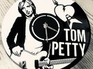 Tom Petty, Vinyl record clock, best birthday gift, music movie sports