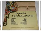 I CAMALEONTI IO PER LEI LP 1968 COPERTINA APRIBILE  GATEFOLD