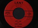 BOBBY JAMES & DRISTELLS: Let's Go / True Blue 45 (wol, Rockabilly-Garage scorch