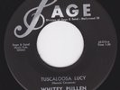 Rockabilly  45 - WHITEY PULLEN - Tuscaloosa Lucy / Waltz Of The Steel Guitar