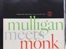 GERRY MULLIGAN MEETS THELONIOUS MONK 1st ISSUE DEEP GROOVE RIVERSIDE JAZZ LP