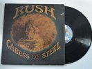 rush lp caress of steel    MASTERDISK  srm-1-1046      vg+/vg++