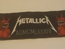 Metallica Stripe Patch Jump in the Fire Kill Em All Exodus Slayer Sepultura
