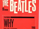 The Beatles Why / Cry for a shadow picture sleeve and 45 plus Ballad of J & Y