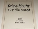 Ton Steine Scherben „Keine Macht Für Niemand“, 2LP