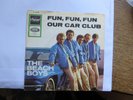 The Beach Boys: Fun Fun Fun/Our Car Club RARES CAR COVER
