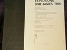 Explosions - Bob James Trio LP ESP-DISK' 1009 Stereo
