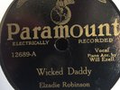 ELZADIE ROBINSON PARAMOUNT 12689 BLUES 78 RPM E- WILL EZELL