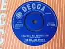 The Rolling Stones - ( I Can't Get No) Satisfaction 1965 UK 45 DECCA EX