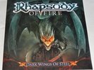 RHAPSODY OF FIRE dark wings of steel 2013 AFM LTD 2 LP RED VINYL SET fact sealed