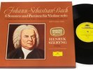 BACH 6 SONATAS & PARTITAS SOLO VIOLIN SZERYNG ORIGINAL DG 2709 028 GERMANY NM+