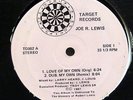 JOE R LEWIS-LOVE OF MY OWN 4 TRACK EP ON TARGET CHICAGO HOUSE 12