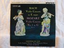 GIOCONDA DE VITO ' BACH VIOLIN CONCERTO, MOZART NO.3 CONCERTO'  ASD429 1ST PRESS