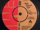 QUEEN - KEEP YOURSELF ALIVE - 7” VINYL - COND VG