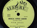 Latin 78 VITIN AVILES CON JOE COTTO Y SU ORQUESTA Busca Otro Amor ALEGRE HEAR