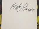 Mike Garson Signed Autograph Page David Bowie Pianist The Smashing Pumpkins