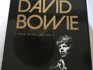 David Bowie Five Years Vinyl Box Set 10 LPs and book