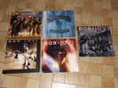 5 Bon Jovi LP:Blaze of glory,New Jersey,Fahrenheit,Slippery when wet,Bon Jovi 84