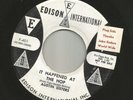 ROCKABILLY - AUSTIN SISTERS-  IT HAPPENED AT THE HOP  -HEAR- 1958 DJ EDISON