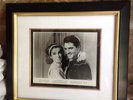 Photograph hand signed by Elvis Presley,film 