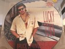 Bruce Springsteen Lucky Town Picture Disc Vinyl LP Import 1992 OOP Rare Wax OG