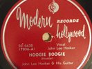 John Lee Hooker - Hoogie Boogie / Hobo Blues - Modern records 7036 -1949 -78 rpm