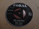 IVAN REAL WILD CHILD 1958 CORAL TRI 45-Q 72341   RARE VERY NICE