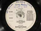 78 RPM -- Al Jolson Vitaphone disc 3940-1-2 Mammy (reel # 9), EE-  Film Music