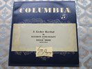 ELISABETH SCHWARZKOPF & GERALD MOORE - A LIEDER RECITAL 1950s COLUMBIA MONO LP