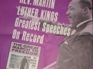 Martin Luther King - March To Freedom PROMOTIONAL POSTER RARE GORDY motown lp
