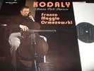 ORMEZOWSKI : KODALY SONATA OP. 8 LP 1983 DYNAMIC ITALY