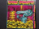LP, RAW POWER: Screams From The Gutter LP (with insert) Punk, RARE NM-