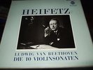HEIFETZ : BEETHOVEN DIE 10 VIOLINSONATEN ORIGINAL 5LP BOX RCA LM 6707 GERMANY