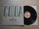 LED ZEPPELIN - CODA-GREAT AUDIO-VG VINYL LP 1982