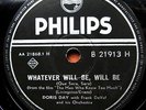 0125/DORIS DAY-Whatever will be (Que sera sera)-KLASSE-Schellack-Schellackplatte