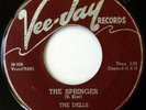 The DELLS 45 The Springer/What You Say Baby VEE-JAY doo wop VG++ ws991