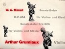 MINIGROOVE MOZART JUBILEE EDITION - HASKIL / GRUMIAUX SON. FOR VIOLIN K 454, 526