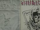 2LP VINILE METAL METAL MASSACRE 3 E 4 - SLAYER , WARLORD , ABATTOIR , TROUBLE