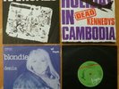 Punk 4 x 7“ von 1978-1980 X-RAY SPEX (Oh Bondage) RAMONES (Do You Wanna Dance)