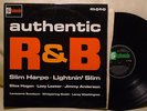AUTHENTIC RHYTHM AND BLUES Slim Harpo Lazy Lester Lightnin' Slim 1963 UK R&B LP