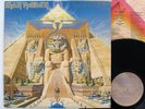 Iron Maiden Powerslave VG+ vinyl textured cover 80s metal hard rock    118