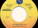 The Cult, She Sells Sanctuary, NEW/MINT U.S. promo jukebox 7