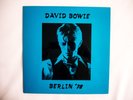 David Bowie - Berlin '78 - Rare - Red Splatter Vinyl Album