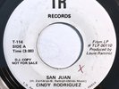 * CINDY RODRIGUEZ San Juan LATIN SOUL JAZZ Louie Ramirez TR WL Promo 45 HEAR